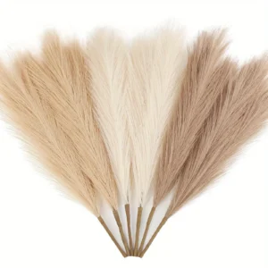 Artificial Pampas Grass Decor
